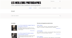 Desktop Screenshot of lesmeilleursphotographes.com