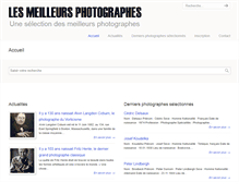 Tablet Screenshot of lesmeilleursphotographes.com